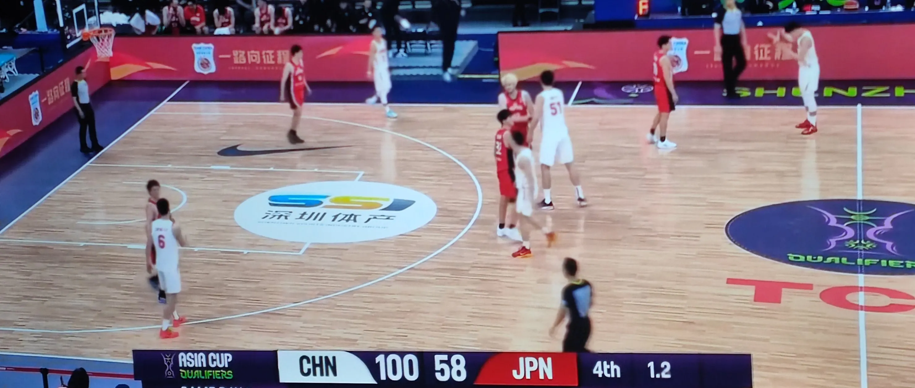 亚洲杯篮球赛：日本队惨遭淘汰